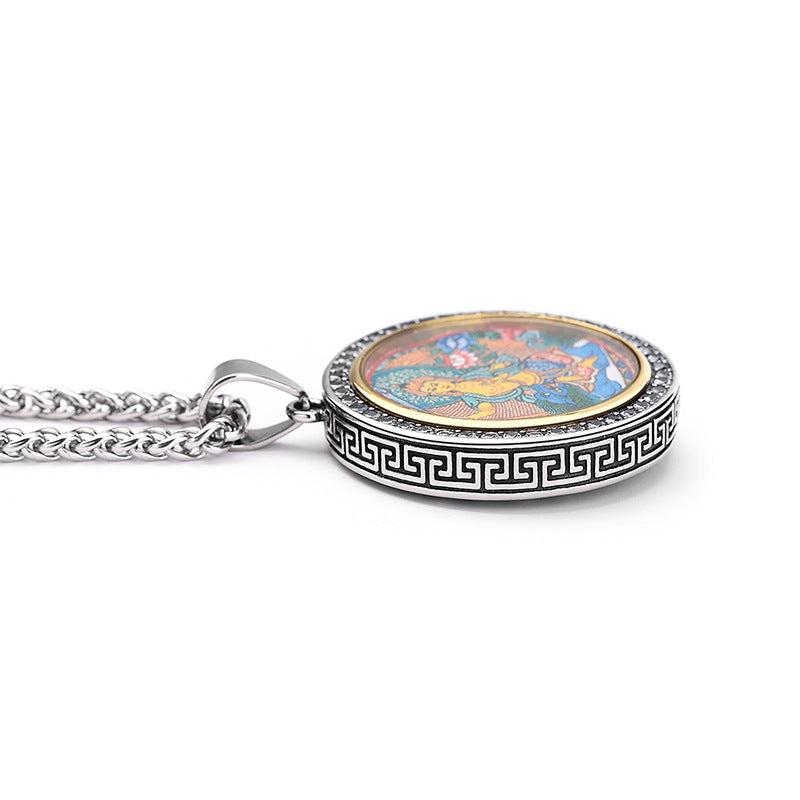 Zircon Necklace – Vintage Zodiac Sign Jewelry
