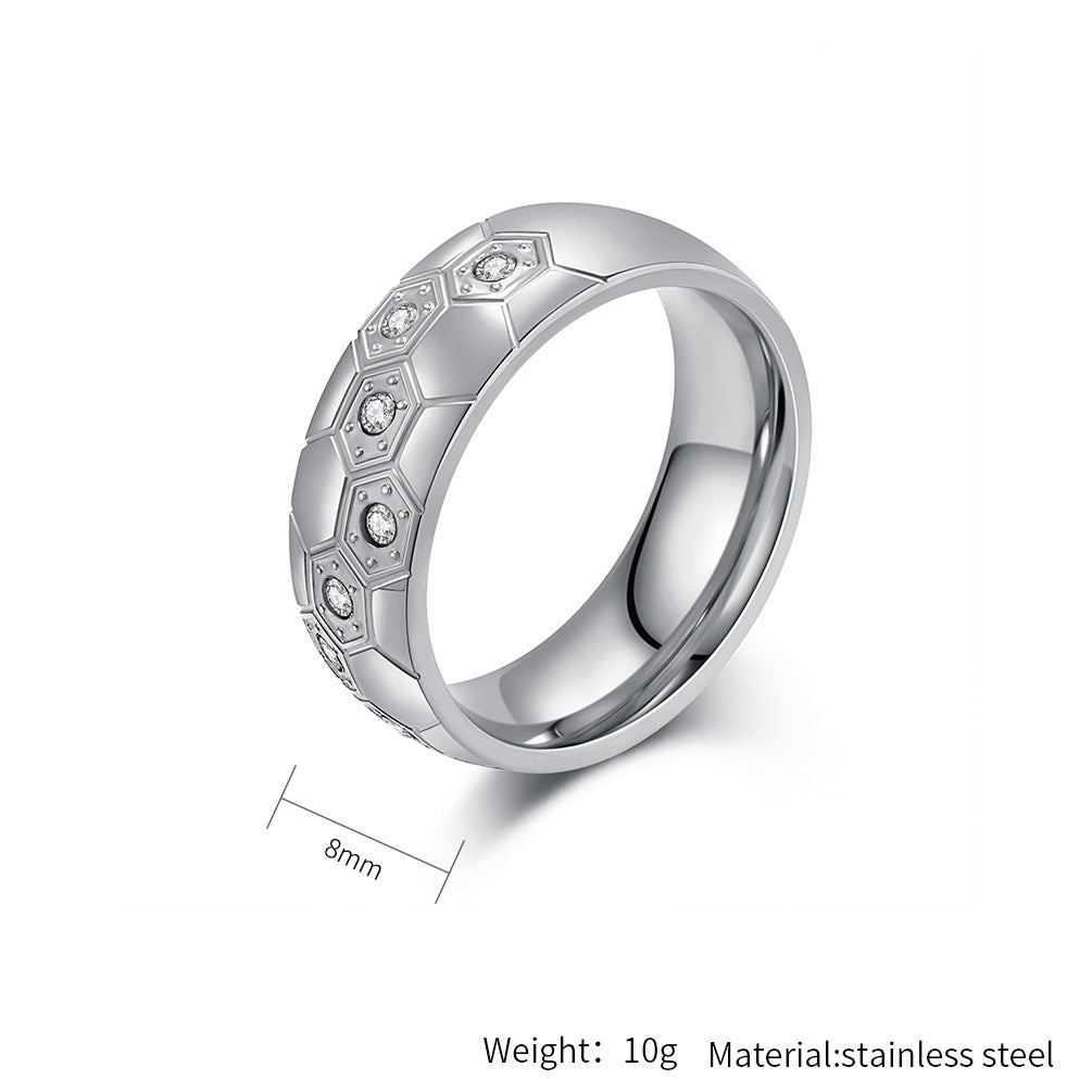 World Cup Stainless Steel Ring For Men And Women By Planderful Everyday Genie Commemorative Fan Jewelry