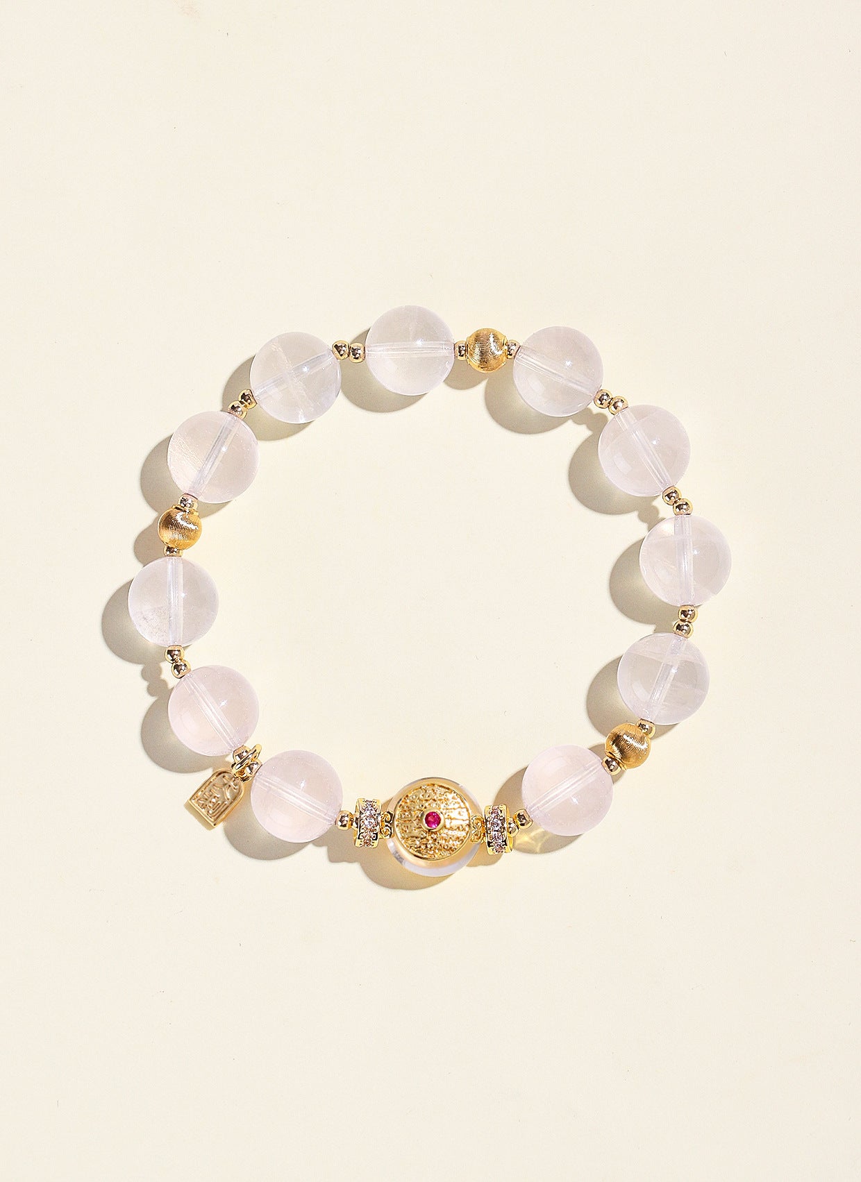 Planderful Fortune's Favor Bracelet – Sweet Strawberry Crystal Design