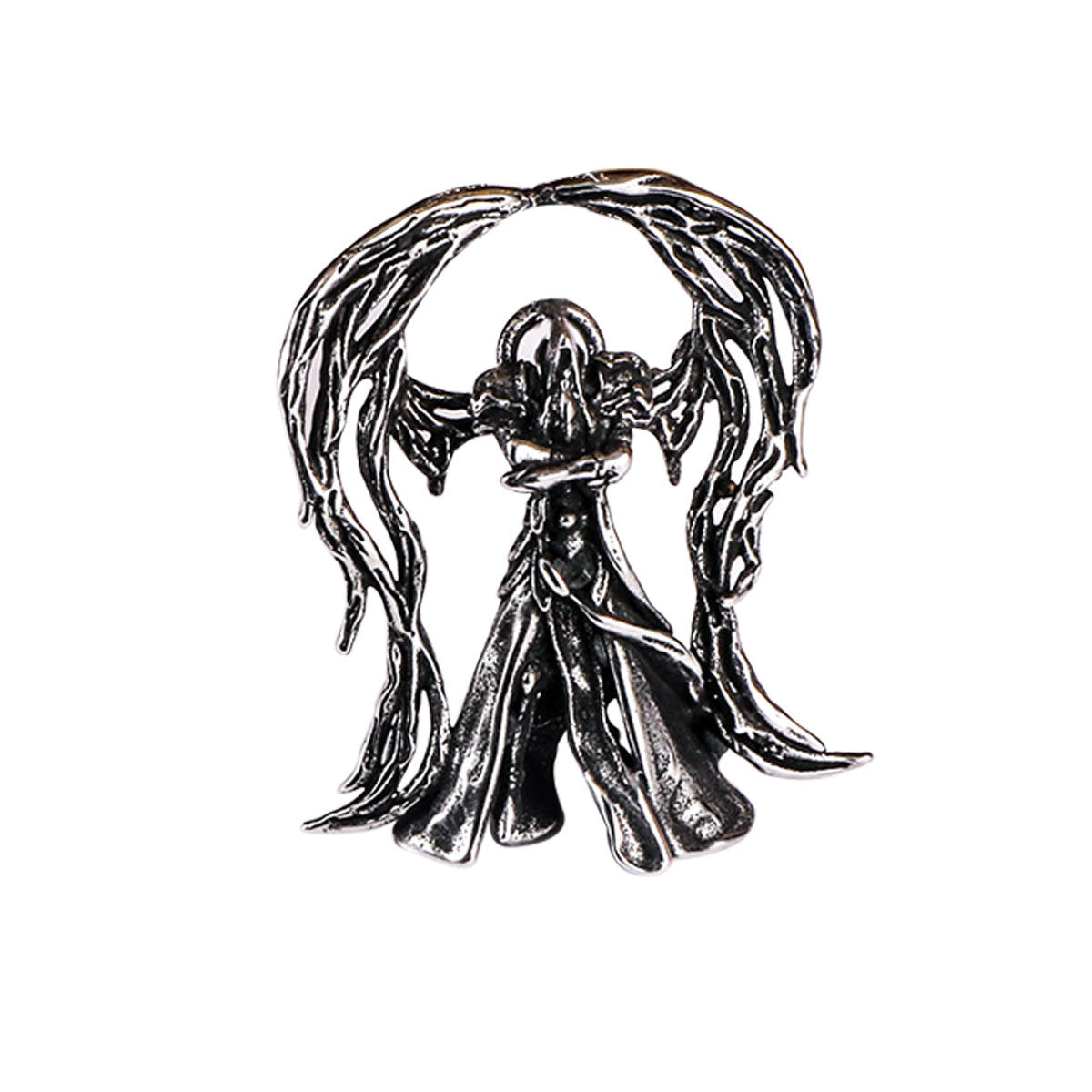 Battle Angel Stainless Steel Pendant – Men's Animation Necklace Pendant
