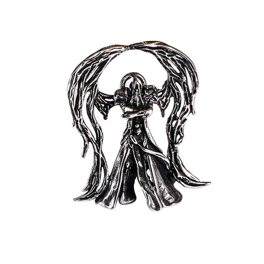 Battle Angel Stainless Steel Pendant – Men's Animation Necklace Pendant