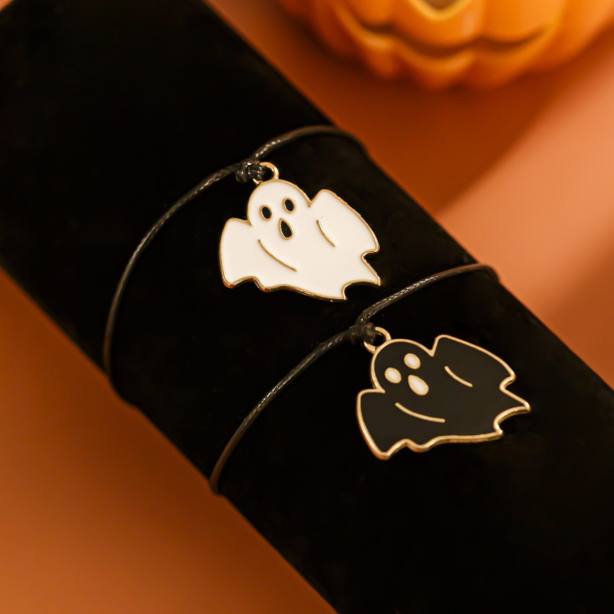 Planderful Vienna Verve Halloween Bracelet Versatile Ghost Pumpkin Cartoon Charm For Teens