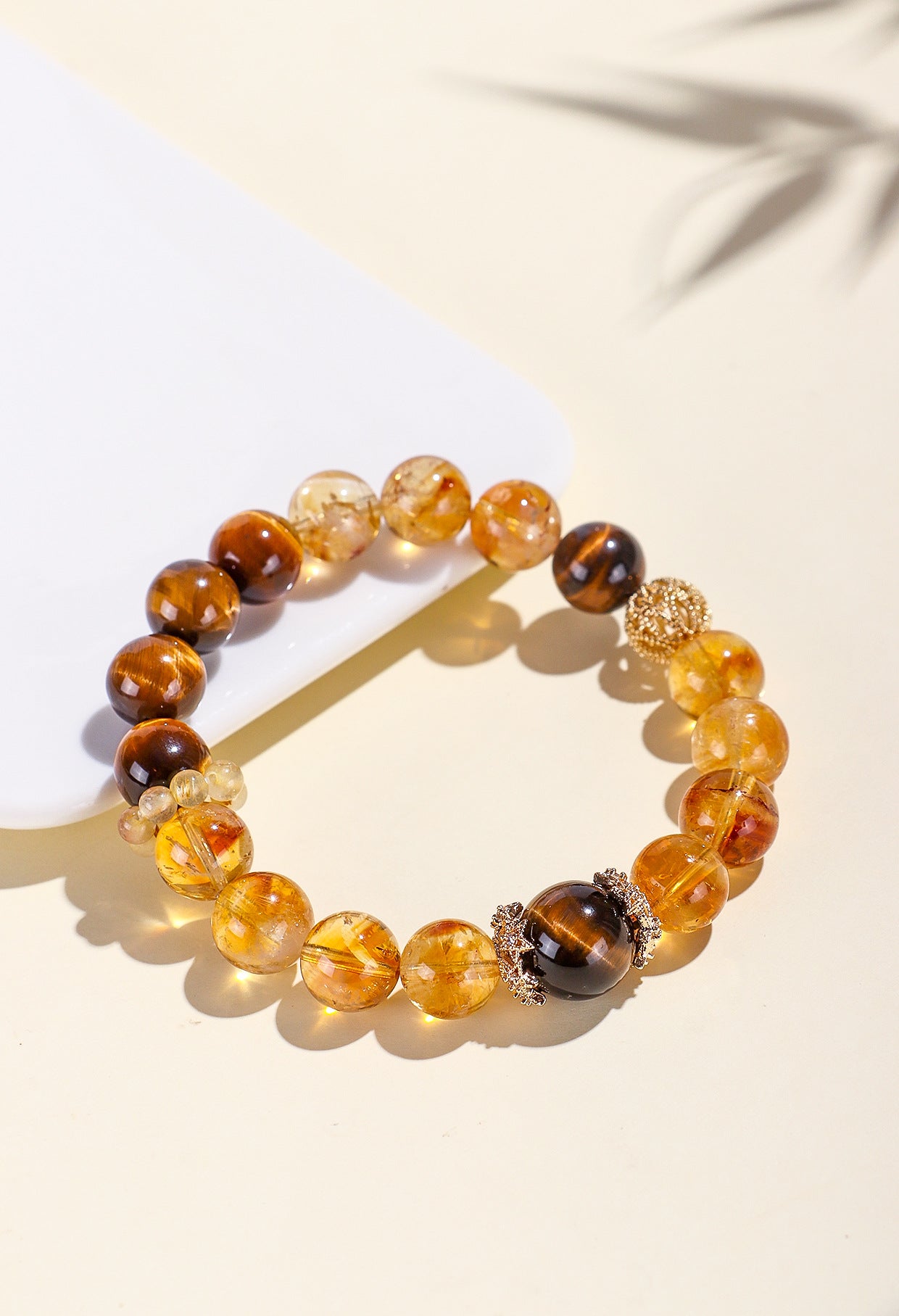 Planderful Fortune's Favor Bracelet – Premium Natural Crystal Beads