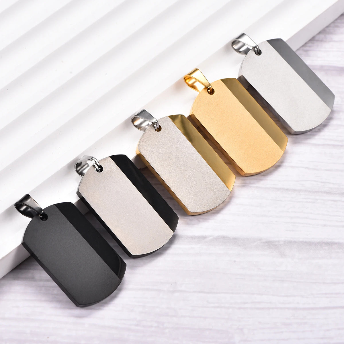 Punk Stainless Steel Men's Pendant Necklace