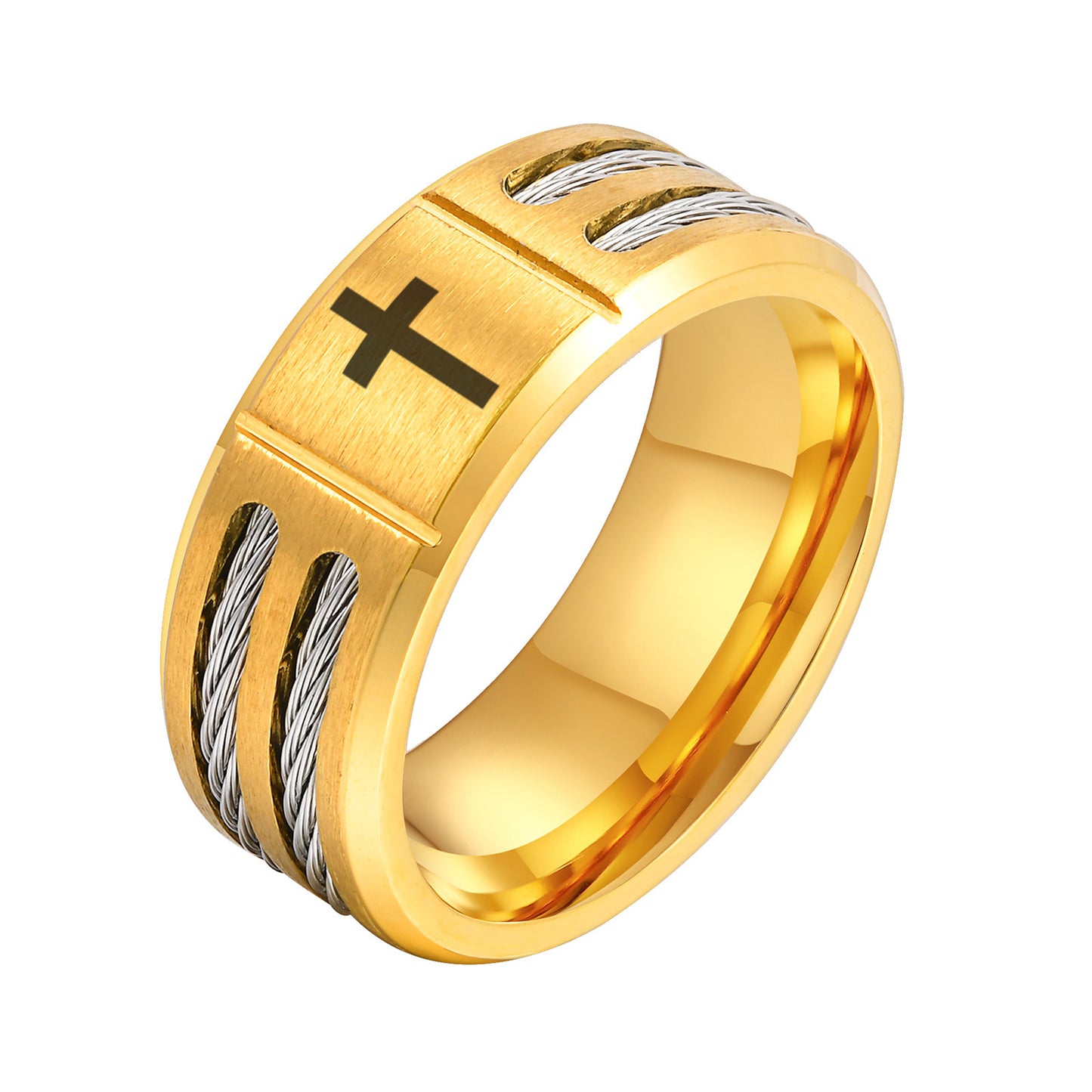 9mm Stainless Steel Ring For Men Everyday Genie Jewelry