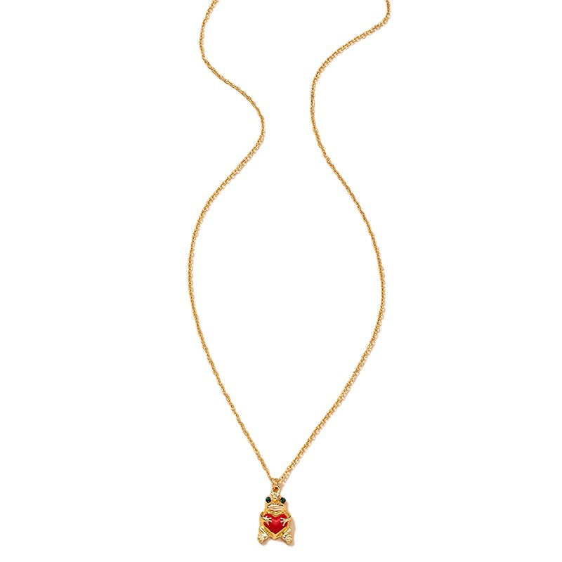 Frog Love Hug Necklace - Vienna Verve Collection