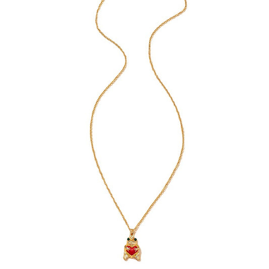 Frog Love Hug Necklace - Vienna Verve Collection