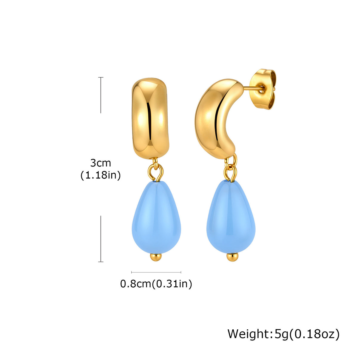 Stainless Steel Vintage Earrings