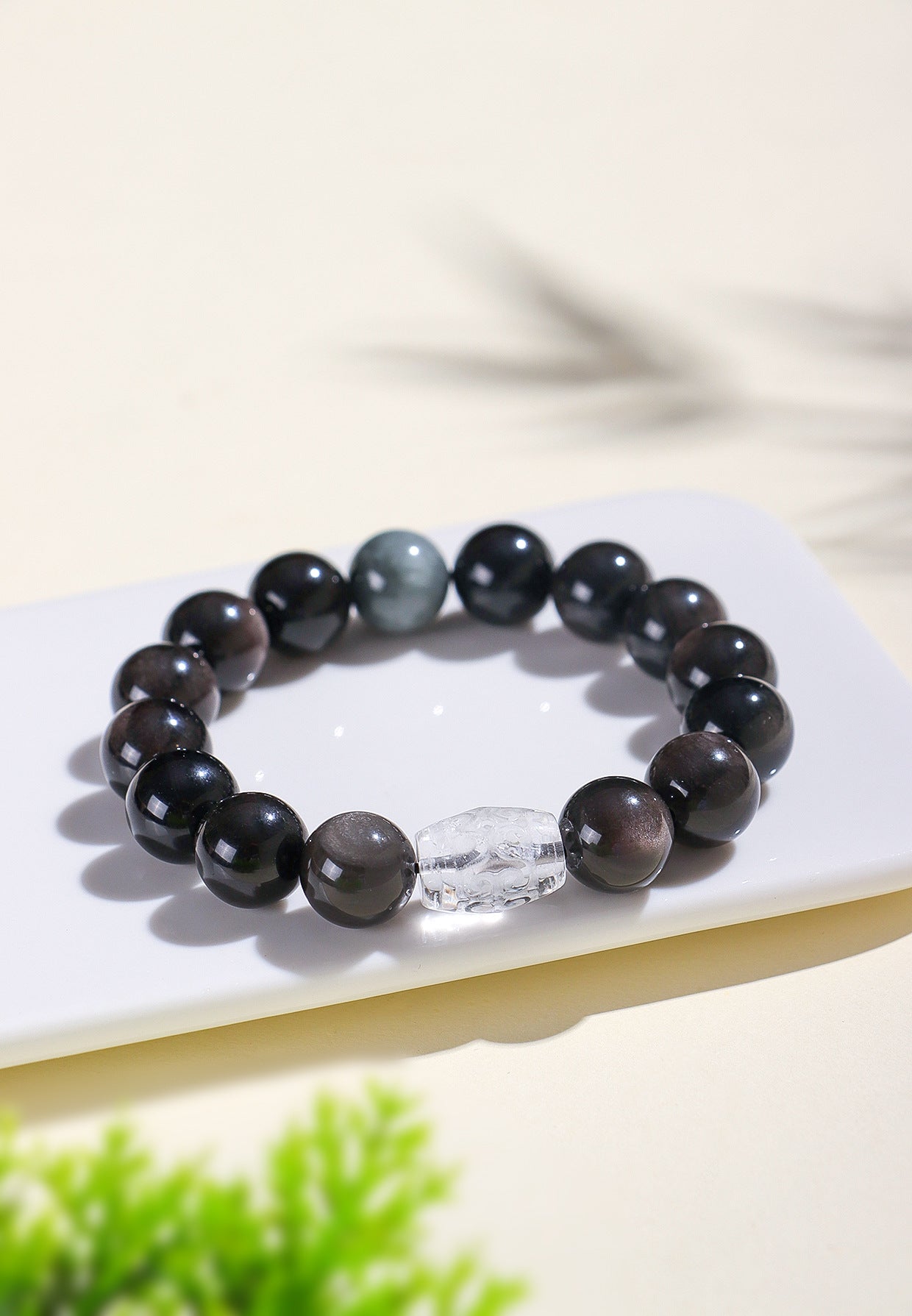 Planderful Fortune's Favor Bracelet – Elegant Crystal Beaded Design