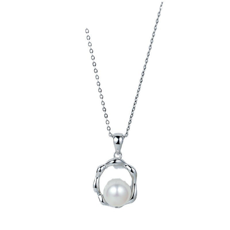 S925 Sterling Silver Freshwater Pearl Necklace