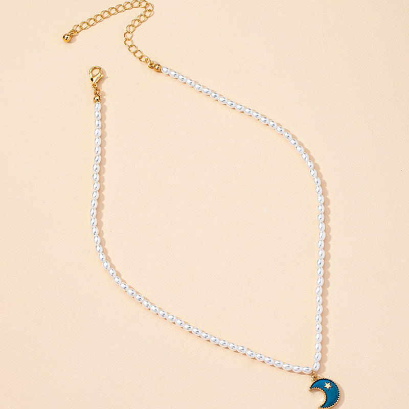 Moonlit Baroque Pearl Necklace - Vienna Verve Collection