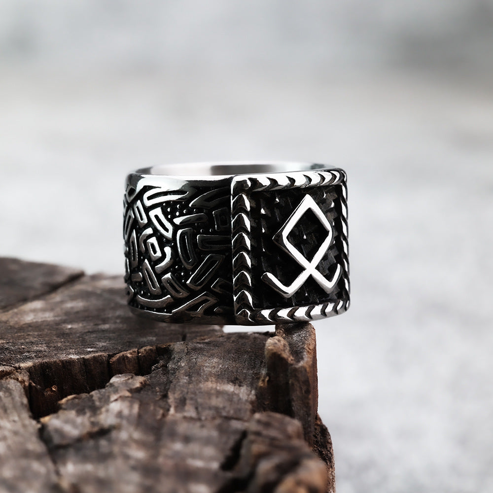 European and American Jewelry Wholesale Men's Viking Ring