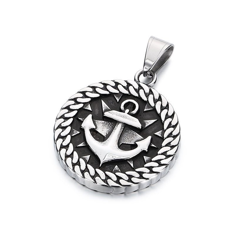 Film And Television Peripherals Pirates Of The Caribbean Skull Gold Coin Pendant, Retro Necklace