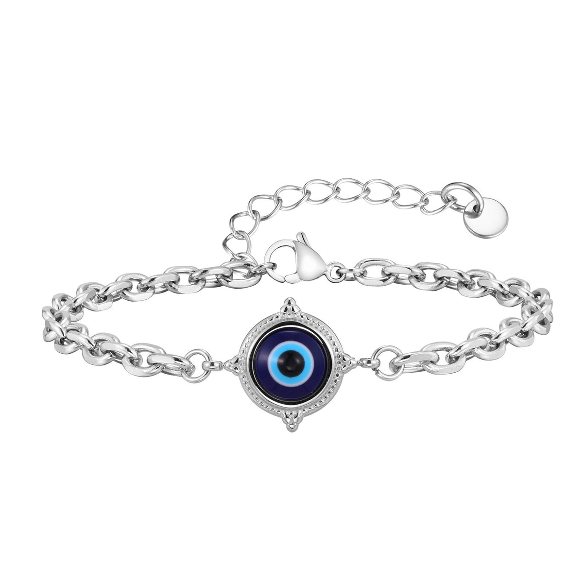 Devil's Eye Stainless Steel Bracelet for Men