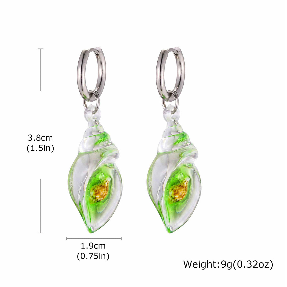 Gold- or Silver-Tone Charm Drop Earrings — 5 Styles