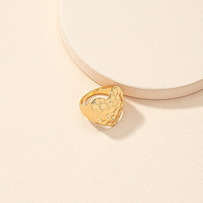 Glossy Love Rings - European and American Inspired Fashion Statement