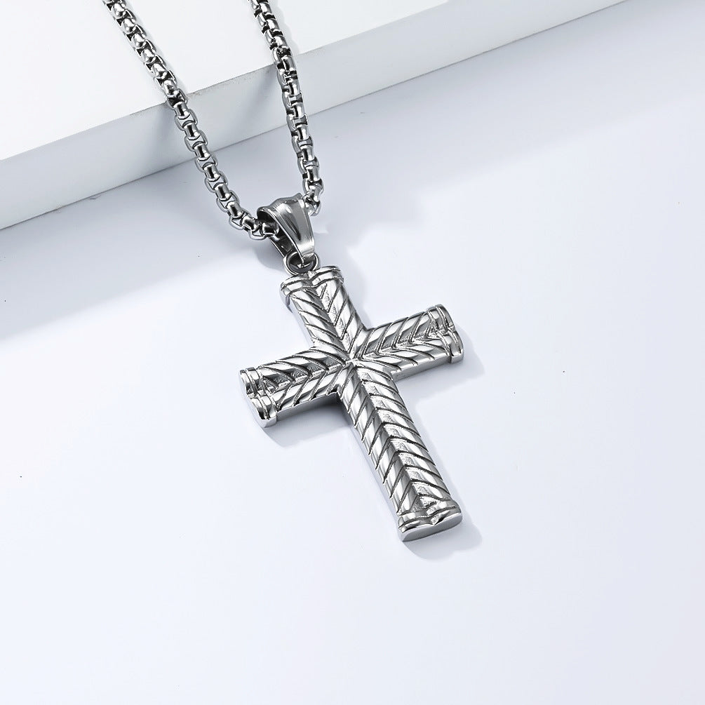 Planderful Everyday Genie Pendant Necklace Unisex Steel Streetwear Statement for Men