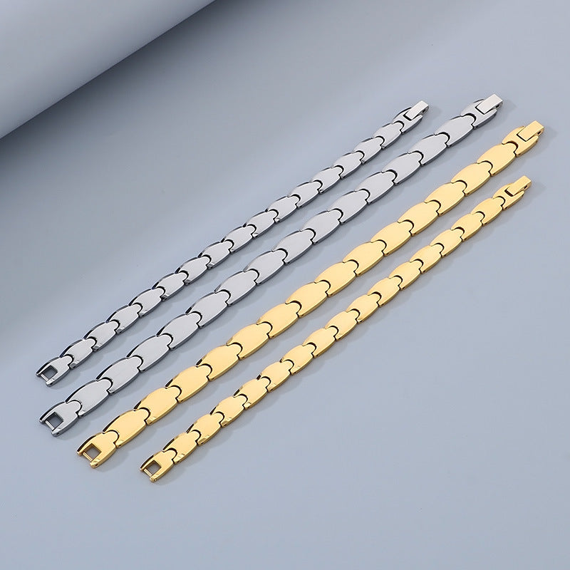 Planderful Everyday Magnetic Tungsten Bracelet For Men