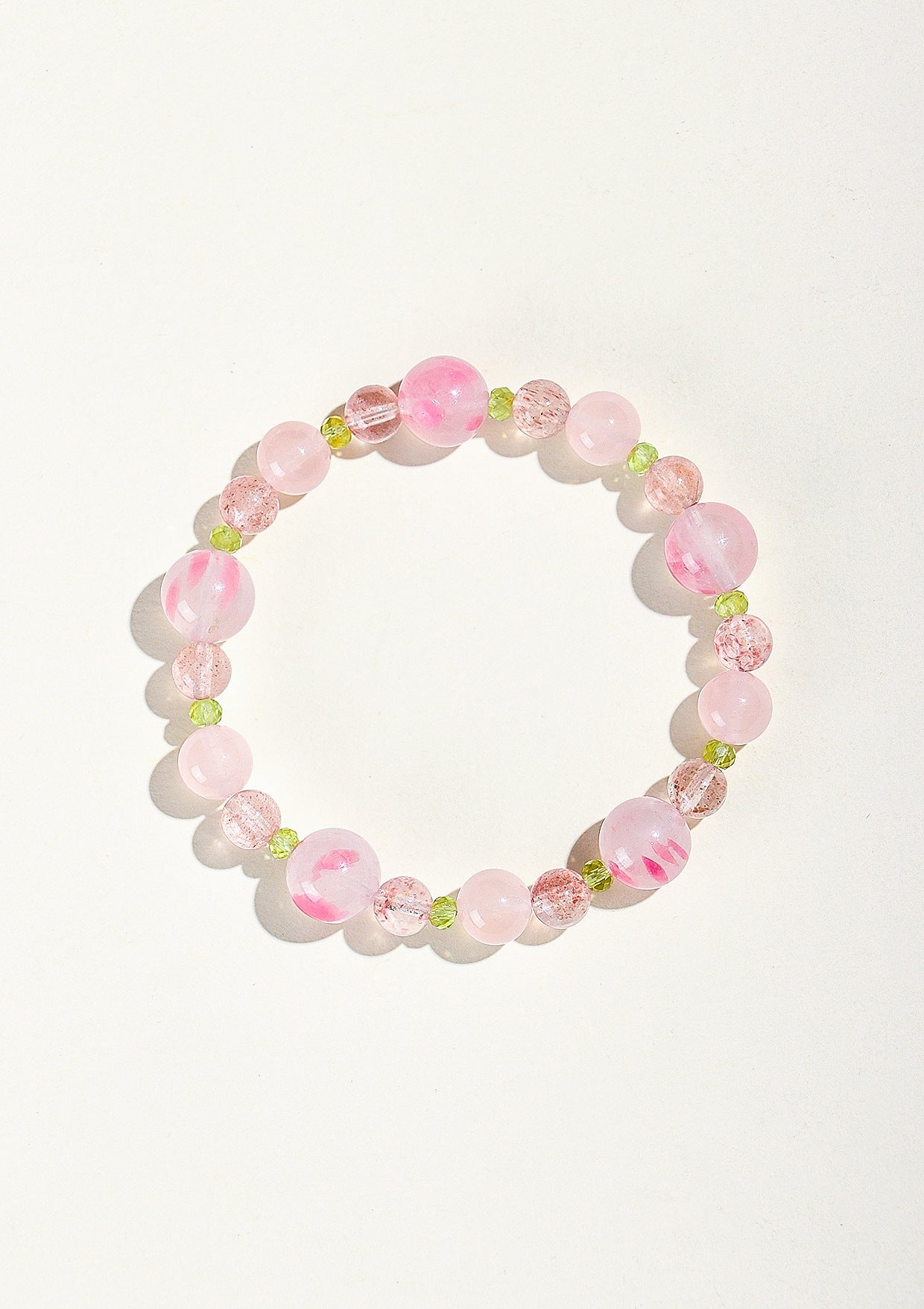 Planderful Fortune's Favor Bracelet – Fresh and Sweet Crystal Beaded Design