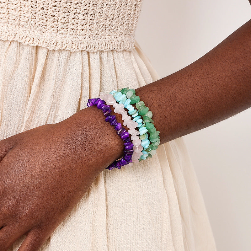 Spring/Summer Colorful Handmade Women's Bracelet Set - Vienna Verve Collection