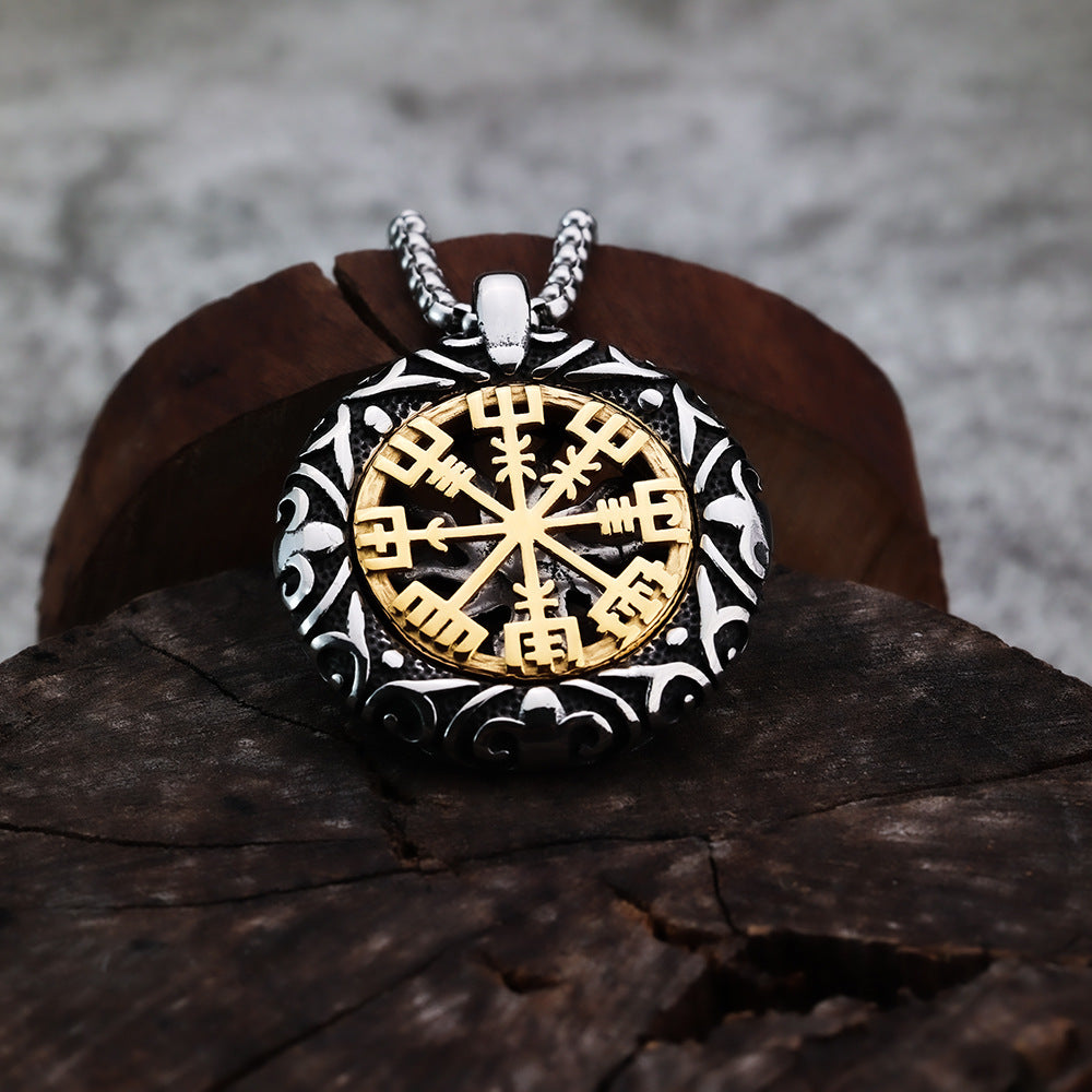 Foreign Trade New Jewelry Wholesale Viking Necklace for Men