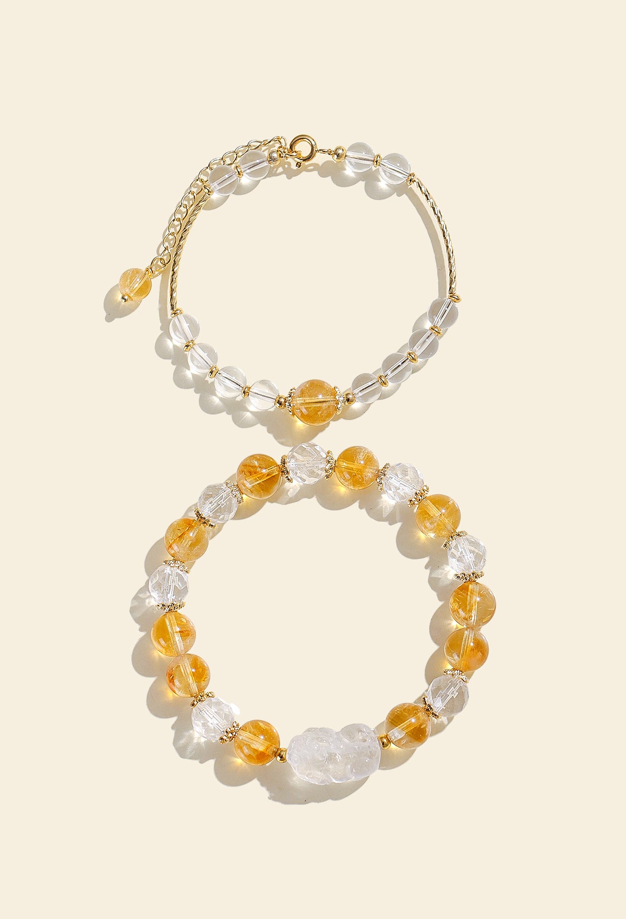 Planderful Fortune's Favor Bracelet – Fresh and Sweet Crystal Stacked Design