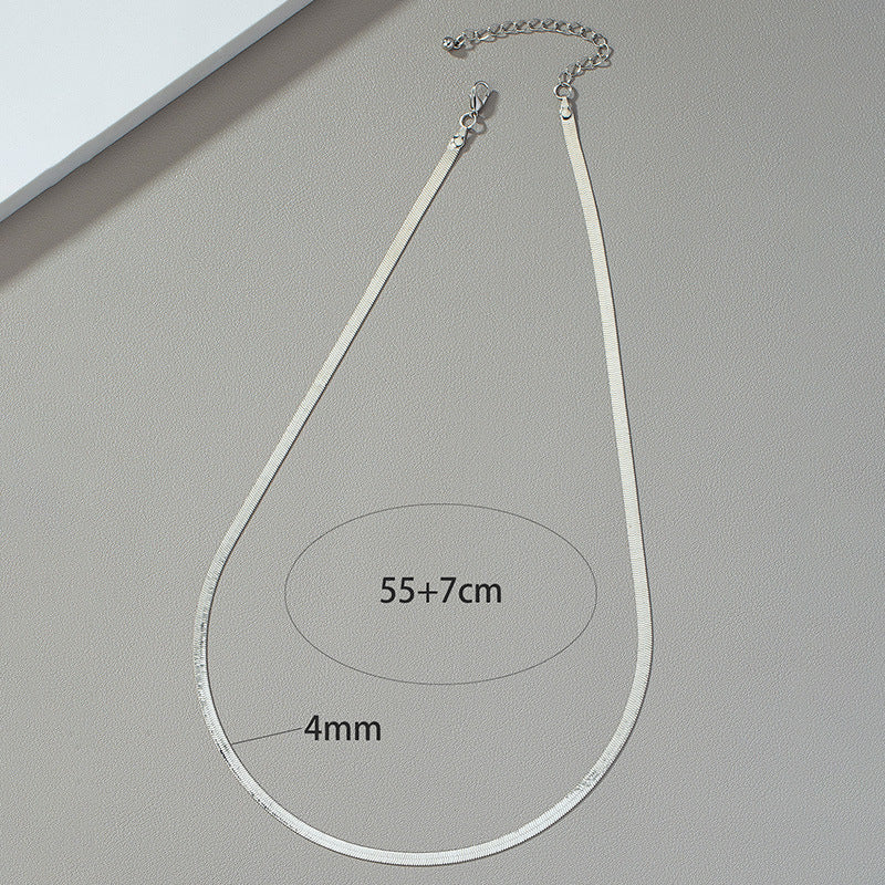 European Copper Blade Chain Men's Necklace - Vienna Verve Collection