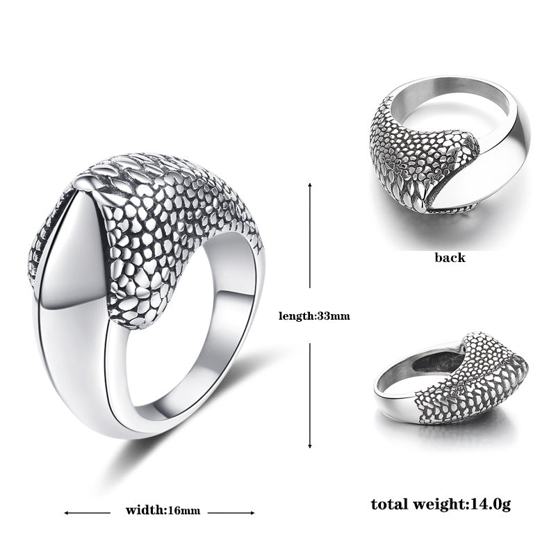 Steel Ring - Minimalist Unisex European Style