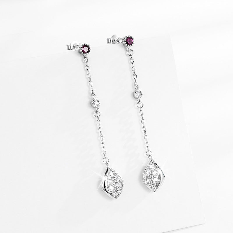 Korean Stud 925 Sterling Silver Earrings