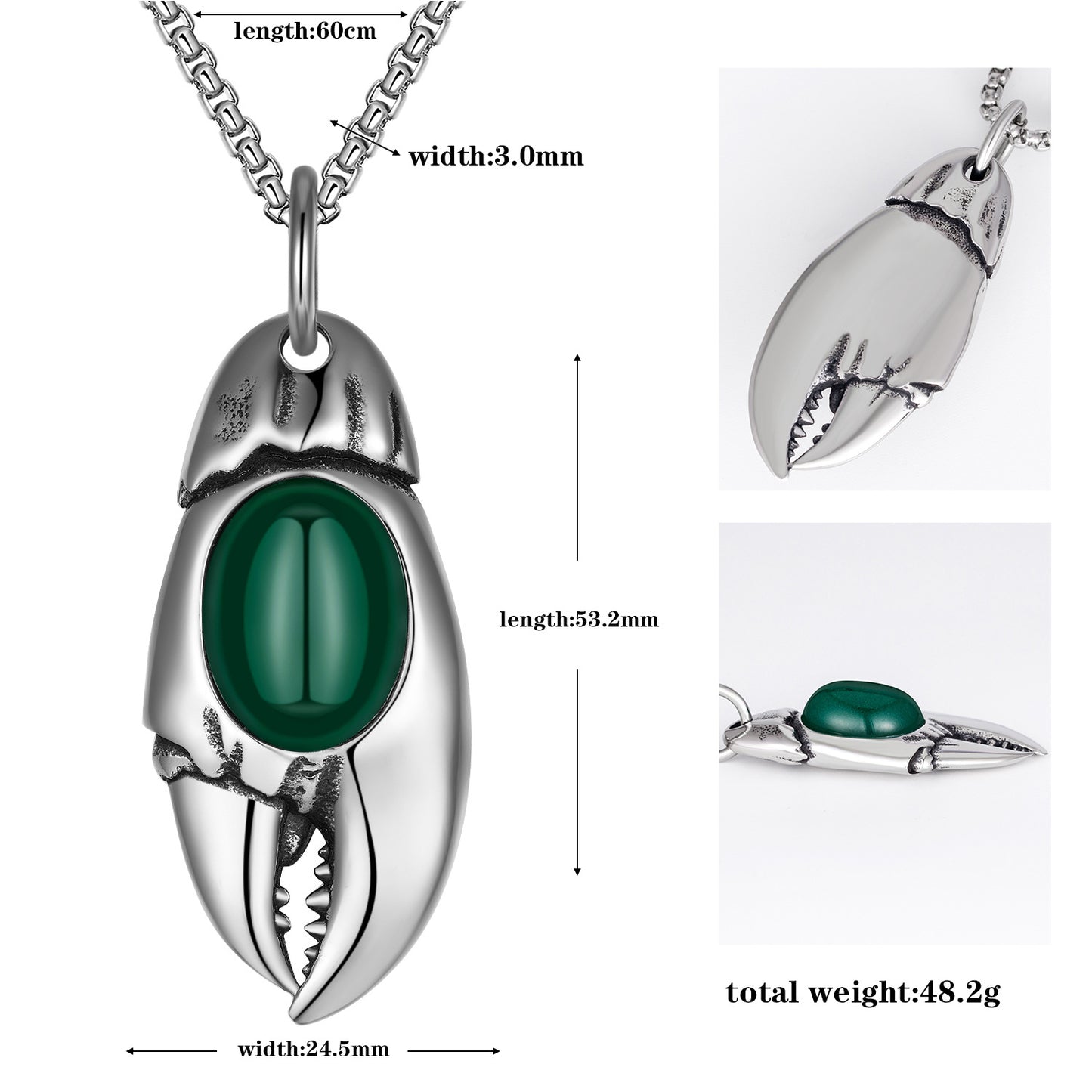Steel Necklace – Minimalist Everyday Wear