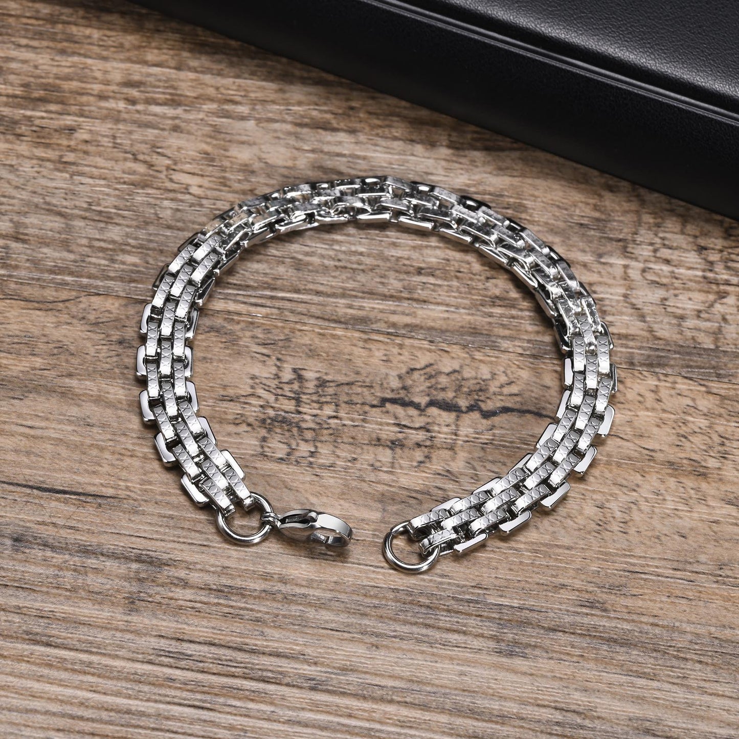 Accessories Stainless Steel Chain Bracelet Steel Men Wholesale