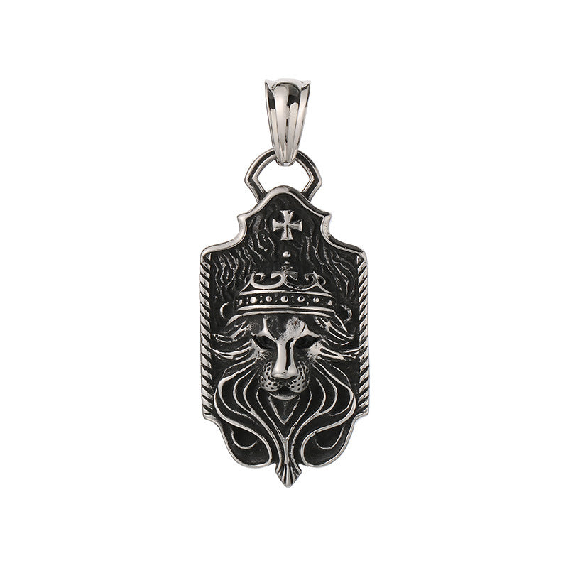 Planderful Norse Titanium Steel Viking Pendant for Men