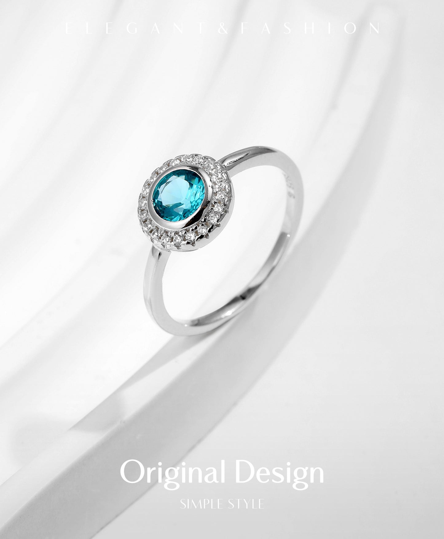 Planderful Gala Fireworks Ring – Charming Zircon Accents