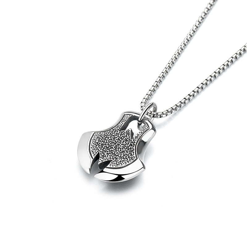Steel Necklace - Elegant Men's Accessory