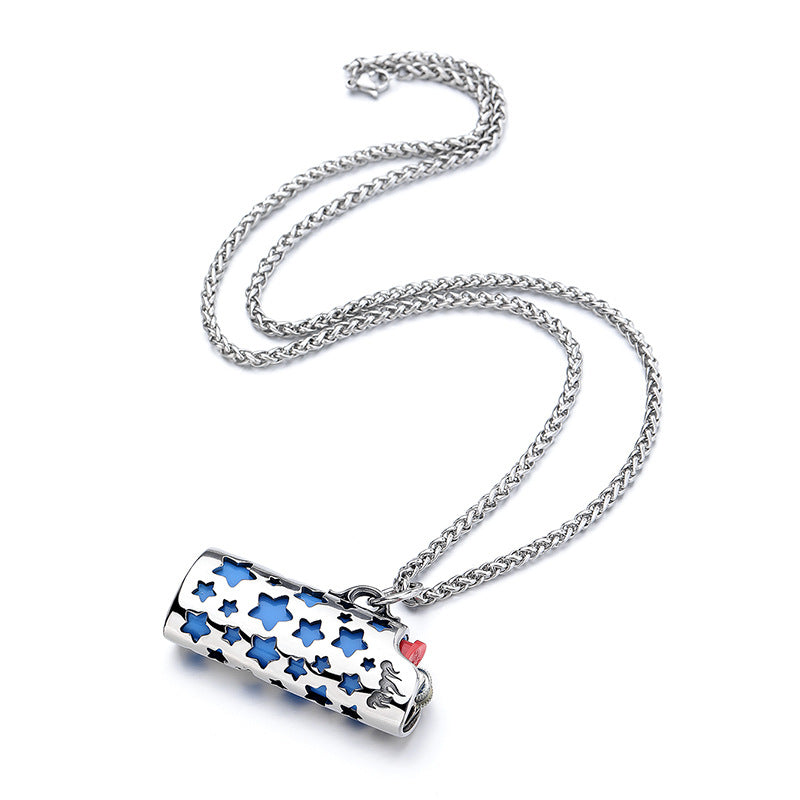 Steel Necklace – Statement Lighter Case