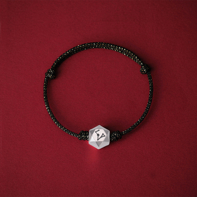 Fortune's Favor: Sterling Silver Constellation Bracelet for Couples