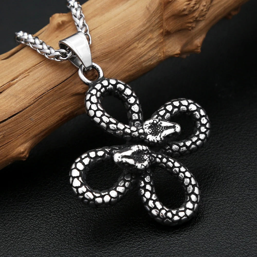 Punk Skull Cross Stainless Steel Men's Ring