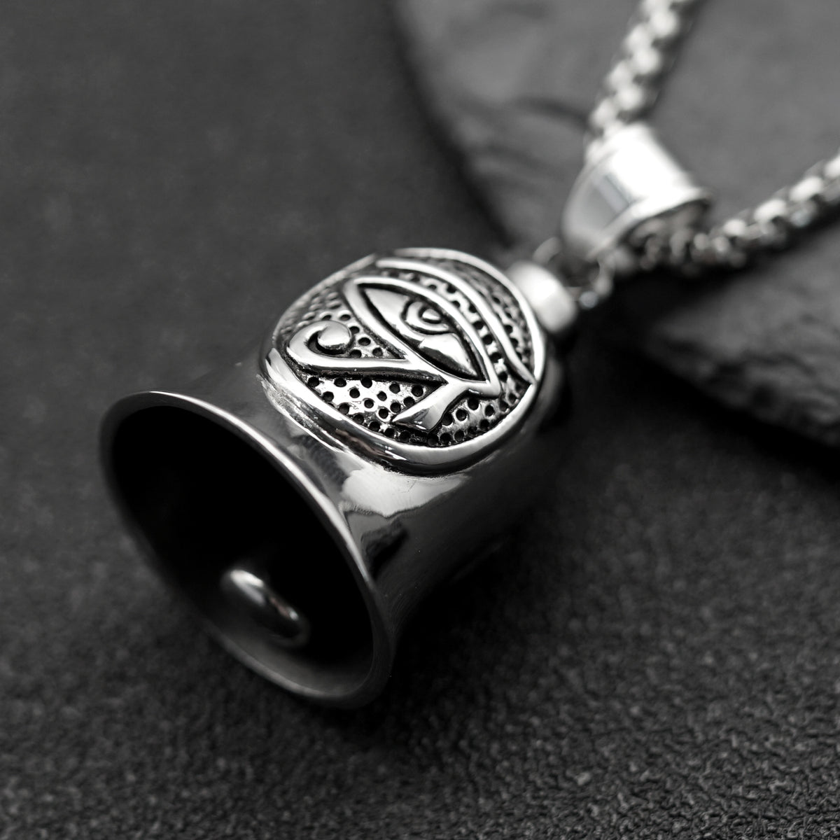 Punk Stainless Steel Pendant Necklace