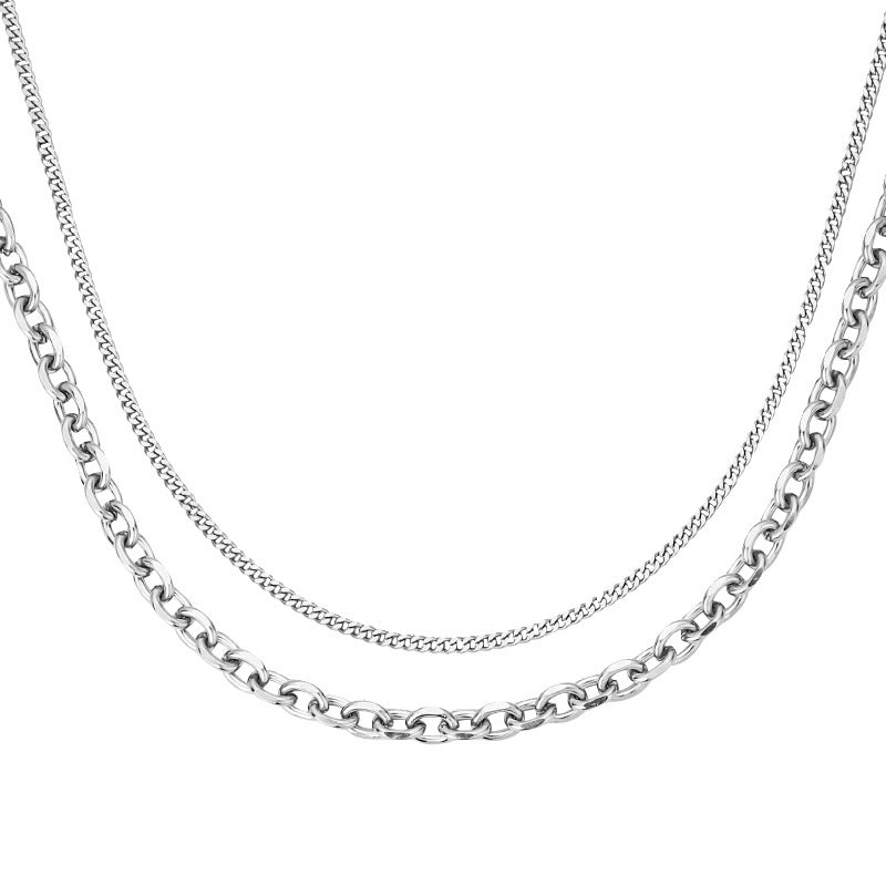 Planderful Jewelry Titanium Steel Necklace