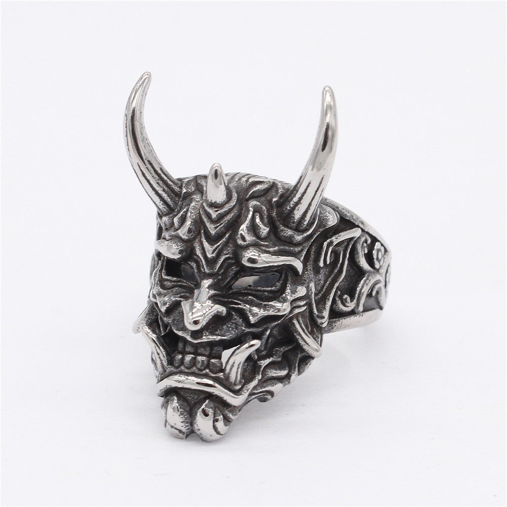 Titanium Steel Prajna Ring