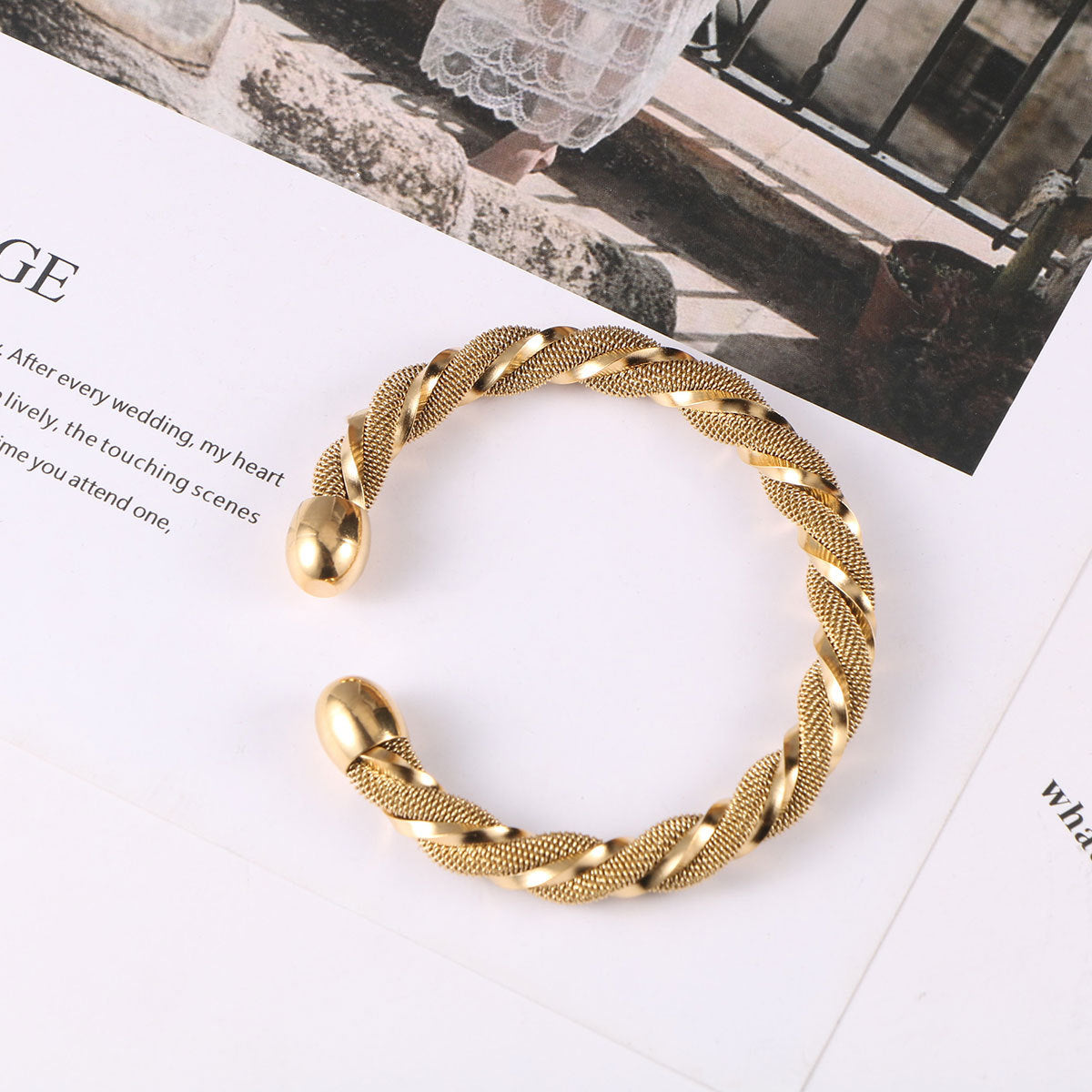 Europe & The United States Stainless Steel Bracelet Men & Women Design Bracelet