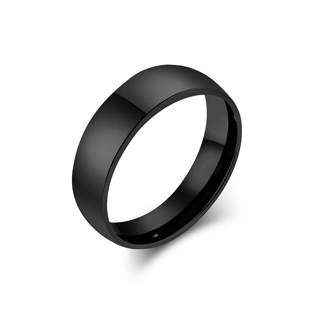 Modern Stainless Steel Ring — Gold / Silver / Black