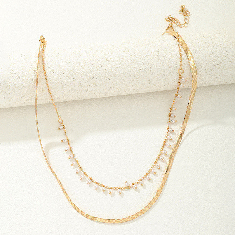 Chic Metal Holiday Collar Necklace for Women - Vienna Verve Collection