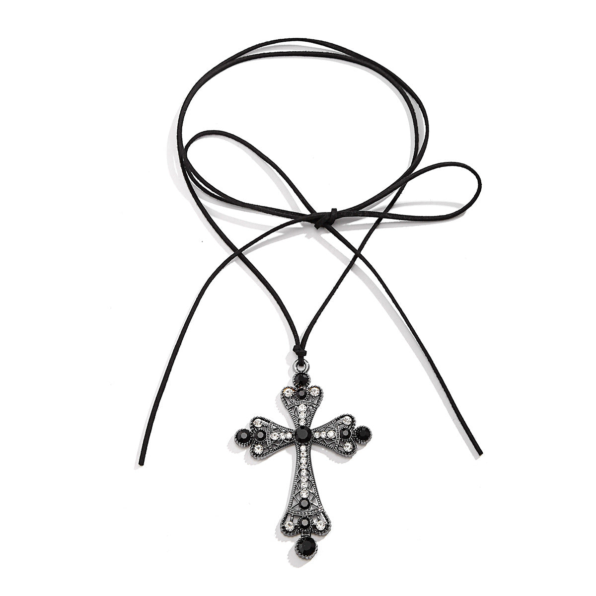 Planderful Vienna Verve Necklace – Exaggerated Crown Cross Design
