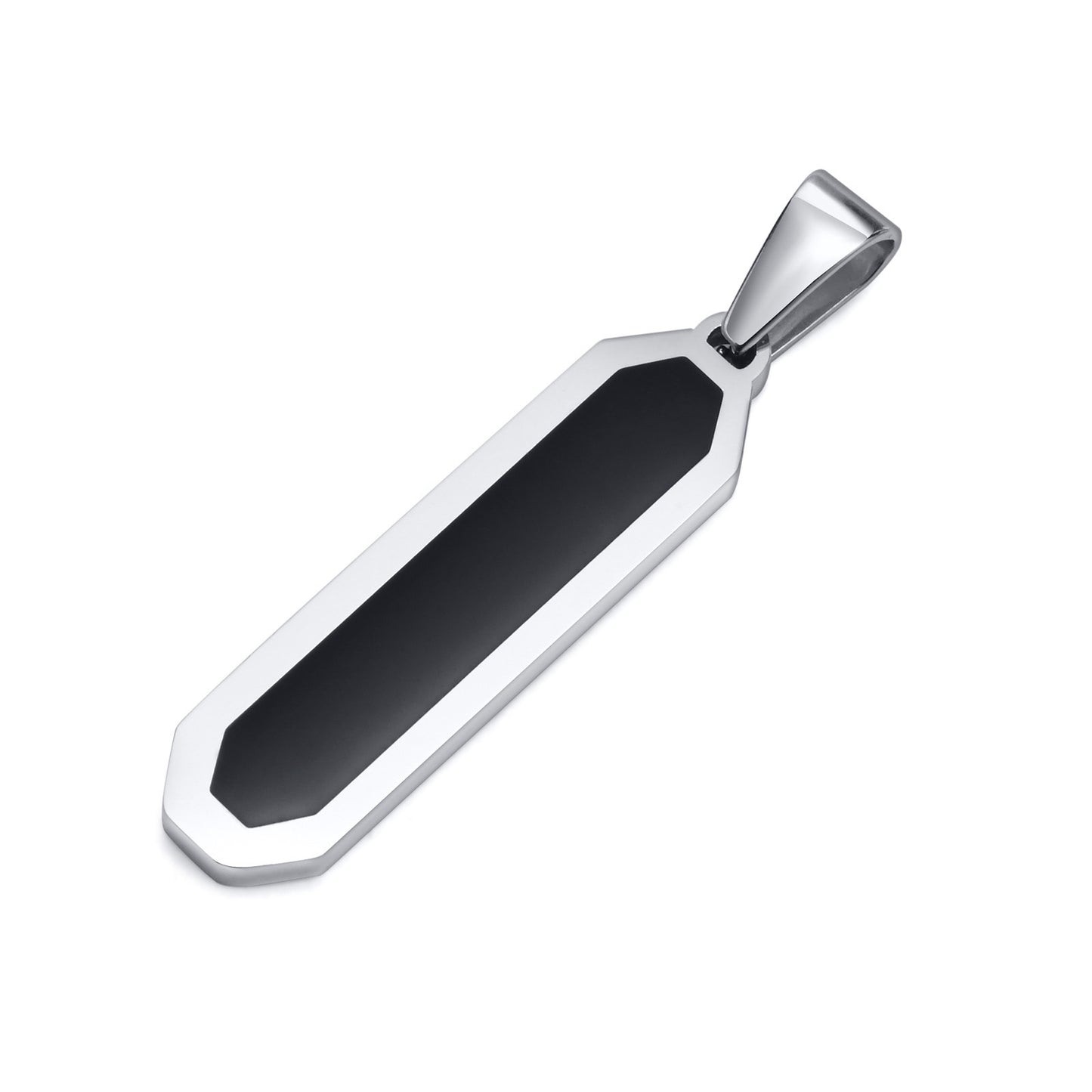 European And American Simple Personalized Geometric Necklace Steel For Men