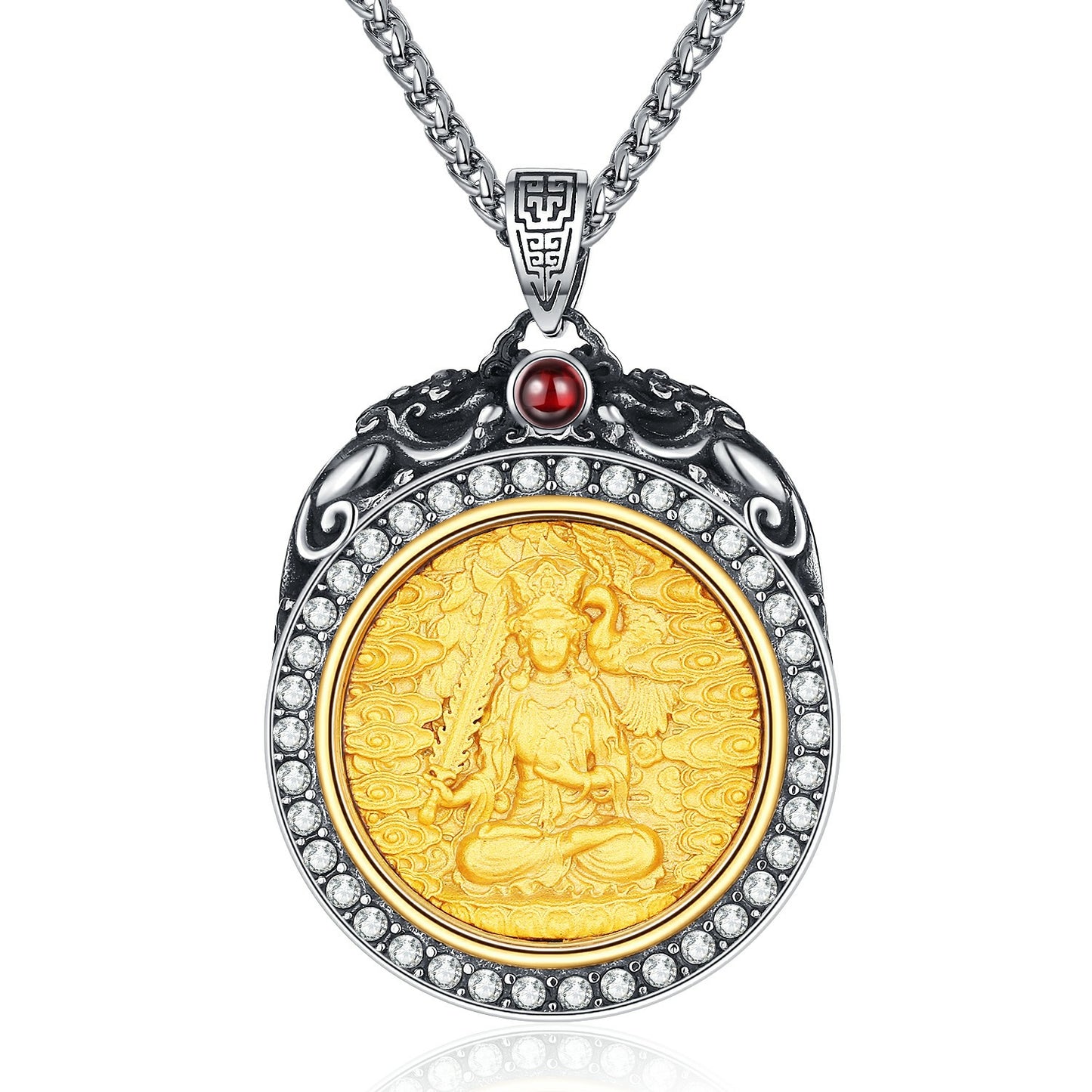 Zircon Necklace – Vintage for Men