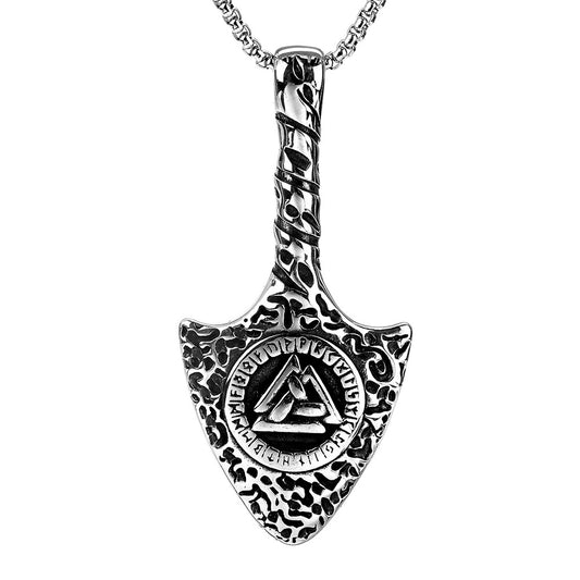 European and American Jewelry Wholesale Men's Retro Viking Pendant