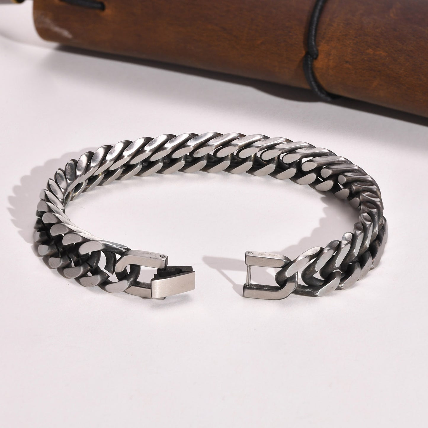 European And American Stainless Steel Men's Thick Bracelet