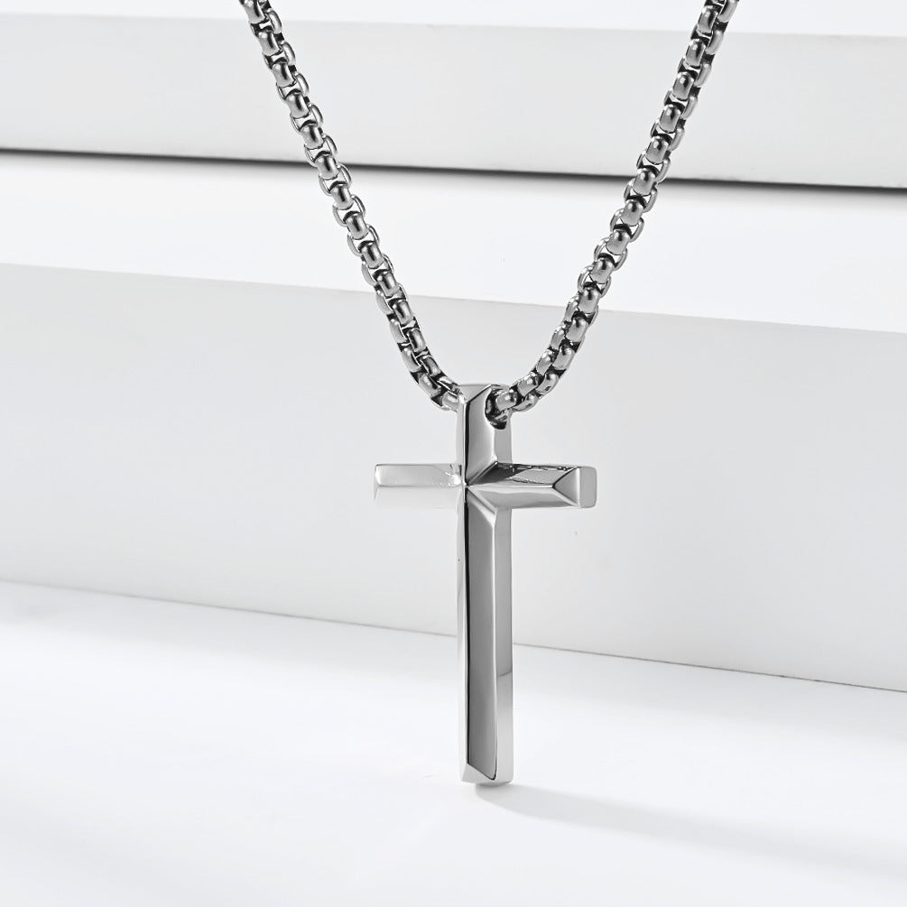 Vintage Cross Pendant Necklace