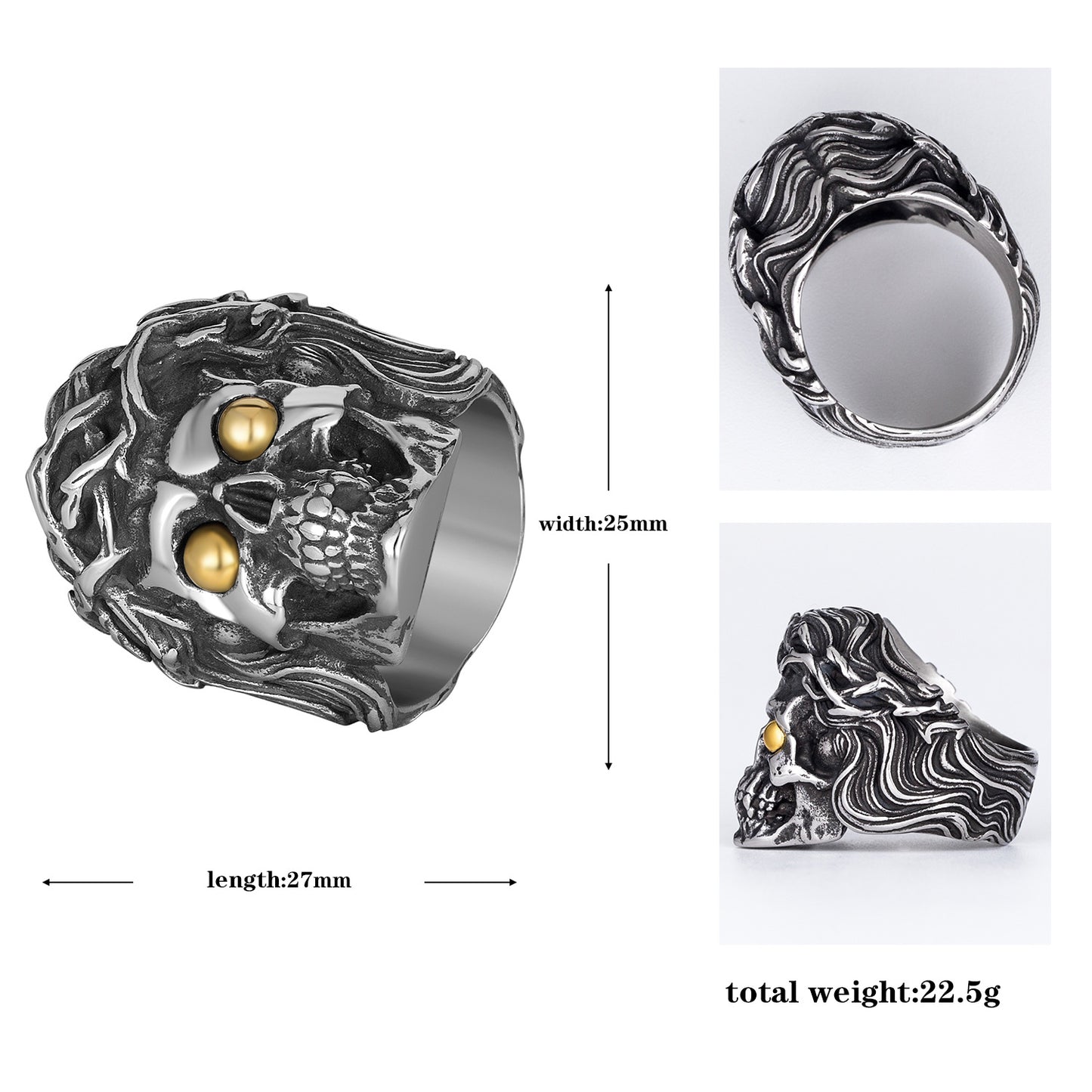 Steel Ring – Statement For Men